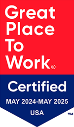 Certificado de Excelente lugar de trabajo 2024 - 2025